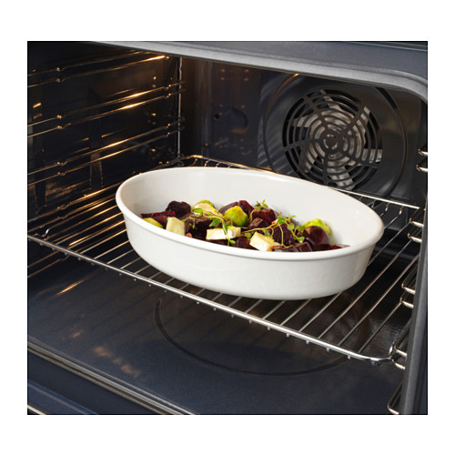 VARDAGEN - oven dish, oval/off-white | IKEA Taiwan Online - PE600856_S4