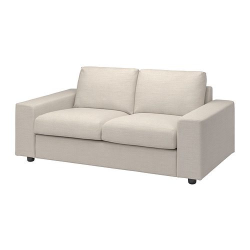 VIMLE - 雙人座沙發布套, 有寬敞扶手/Gunnared 米色 | IKEA 線上購物 - PE801435_S4