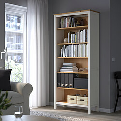 HEMNES - 書櫃, 黑棕色/淺棕色 | IKEA 線上購物 - PE770199_S3