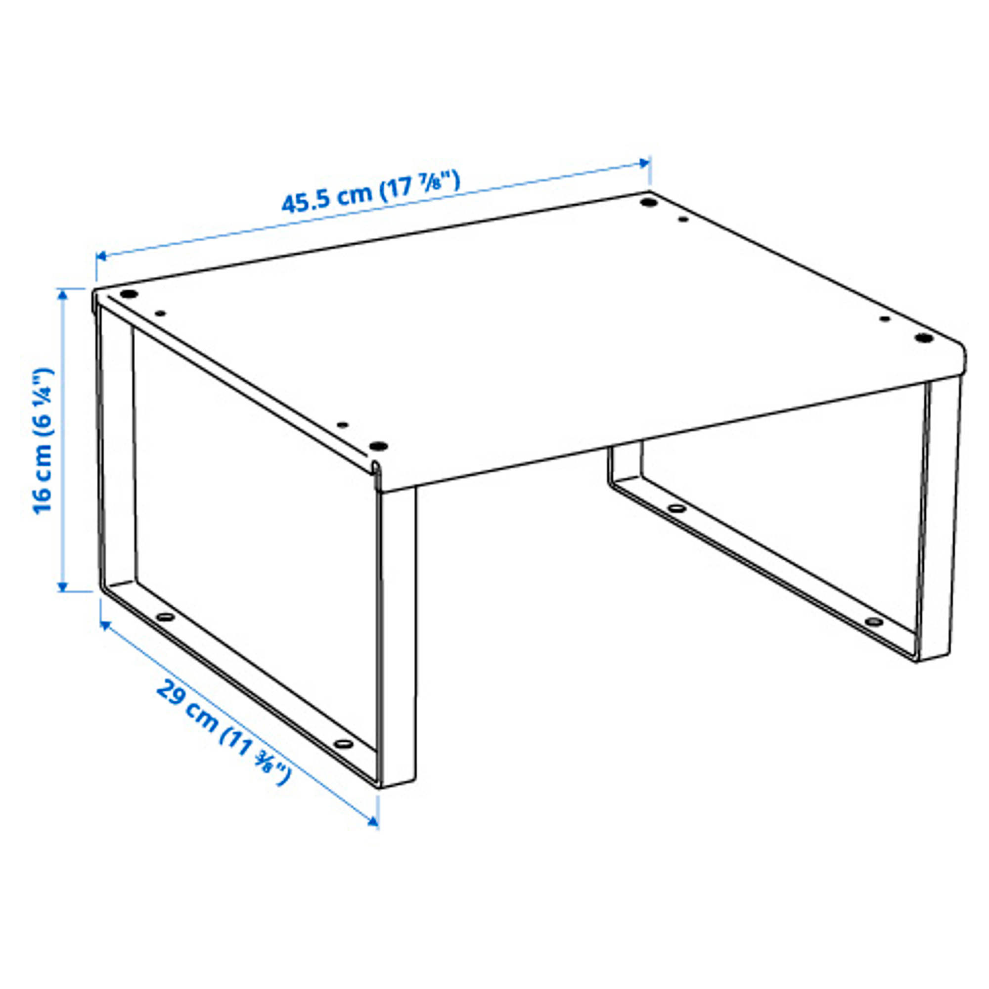 VARIERA shelf insert