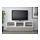 BESTÅ - 電視櫃附門板/抽屜, 白色/Selsviken 高亮面/米色透明玻璃 | IKEA 線上購物 - PE537974_S1