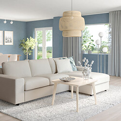 VIMLE - 3-seat sofa with chaise longue, with wide armrests Gunnared/medium grey | IKEA Taiwan Online - PE801509_S3