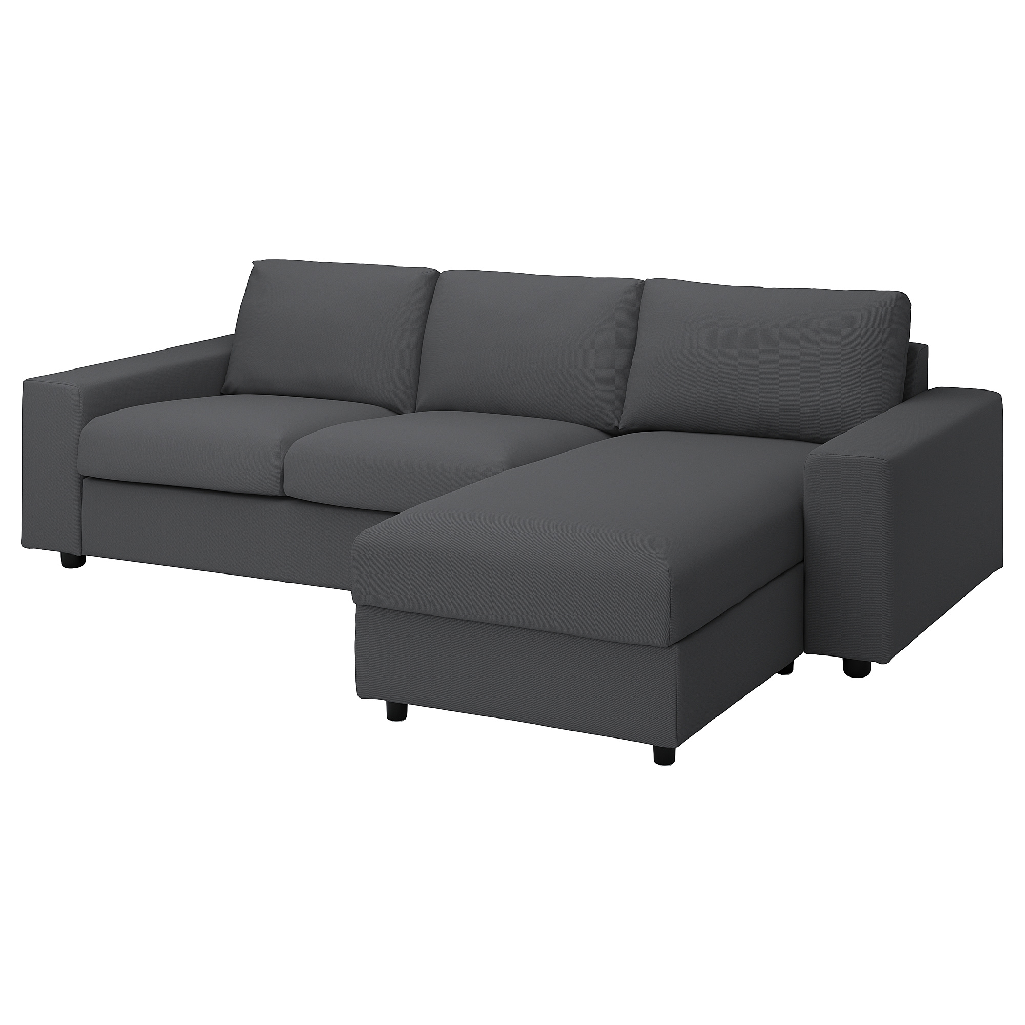 VIMLE cover 3-seat sofa w chaise longue