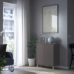 EKET - cabinet combination with legs, white/wood | IKEA Taiwan Online - PE784665_S3