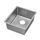 VRESJÖN - inset sink, 1 bowl, stainless steel, 37x44 cm | IKEA Taiwan Online - PE845895_S1