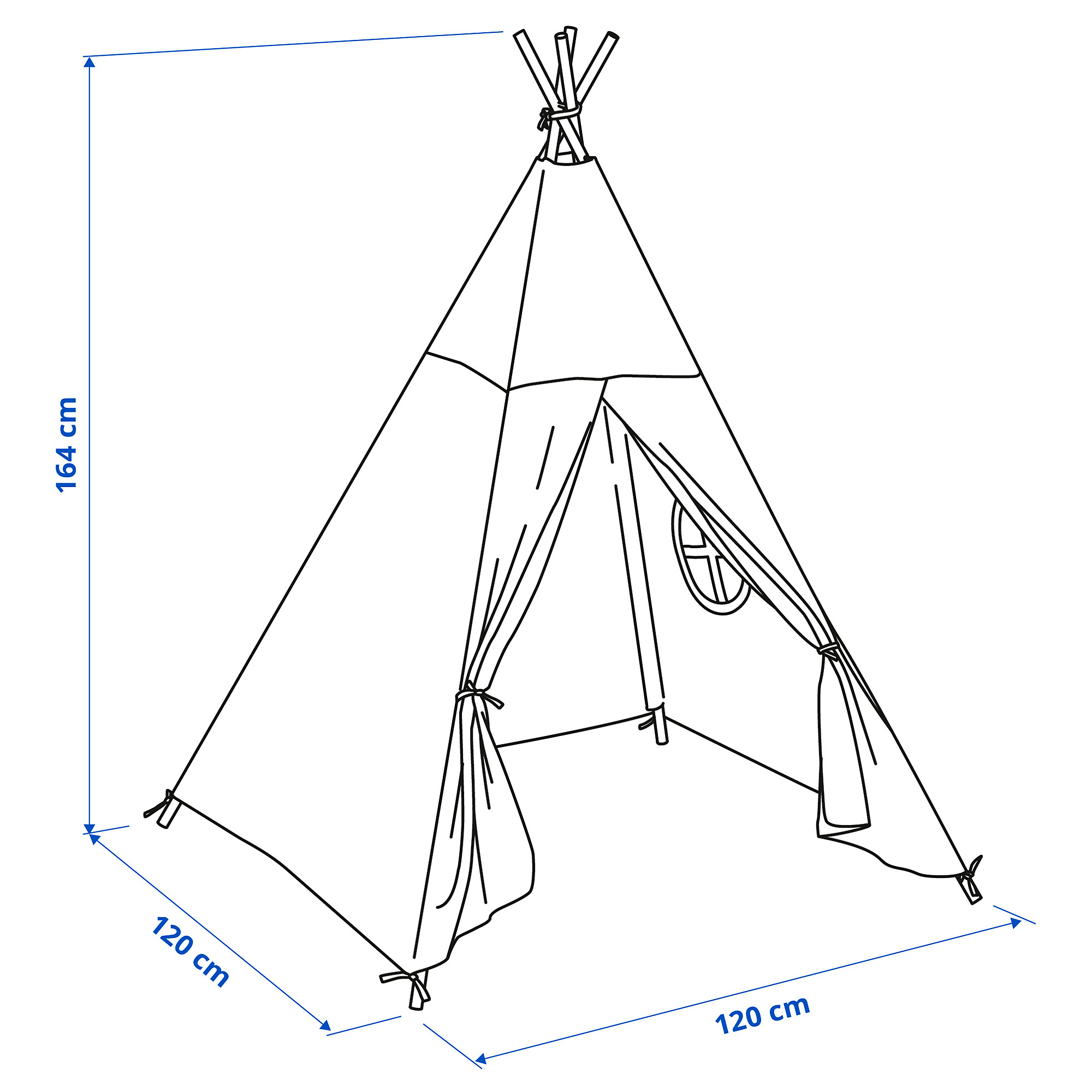 HÖVLIG children's tent