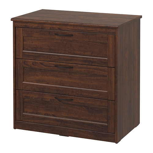SONGESAND chest of 3 drawers
