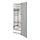 METOD/MAXIMERA - high cabinet with cleaning interior, white/Bodbyn grey | IKEA Taiwan Online - PE747314_S1