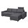 VIMLE - 3-seat sofa with chaise longue, with headrest with wide armrests/Gunnared medium grey | IKEA Taiwan Online - PE801577_S1
