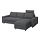 VIMLE - 3-seat sofa with chaise longue, with headrest with wide armrests/Hallarp grey | IKEA Taiwan Online - PE801594_S1