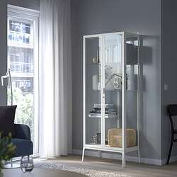 MILSBO - 玻璃門櫃, 碳黑色 | IKEA 線上購物 - PE704497_S3