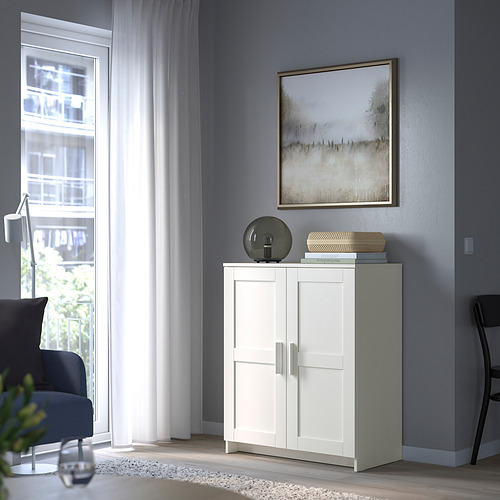BRIMNES - cabinet with doors, white | IKEA Taiwan Online - PE845957_S4