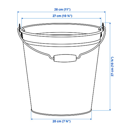 ÅKERBÄR bucket/plant pot