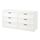 SONGESAND - chest of 6 drawers, white | IKEA Taiwan Online - PE658935_S1