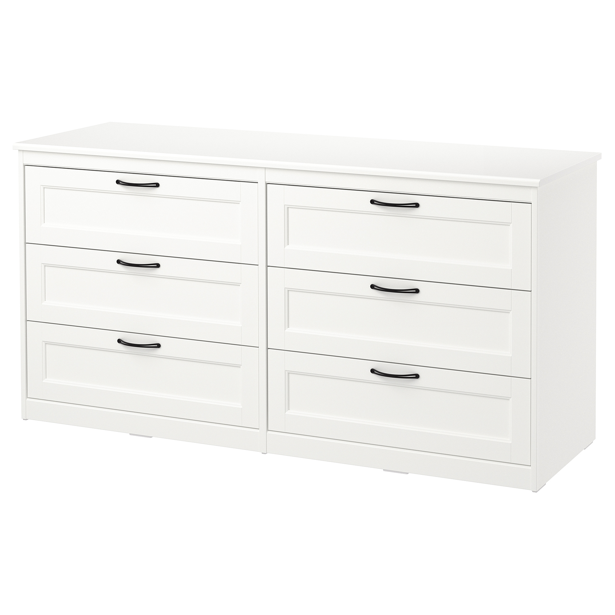 SONGESAND chest of 6 drawers