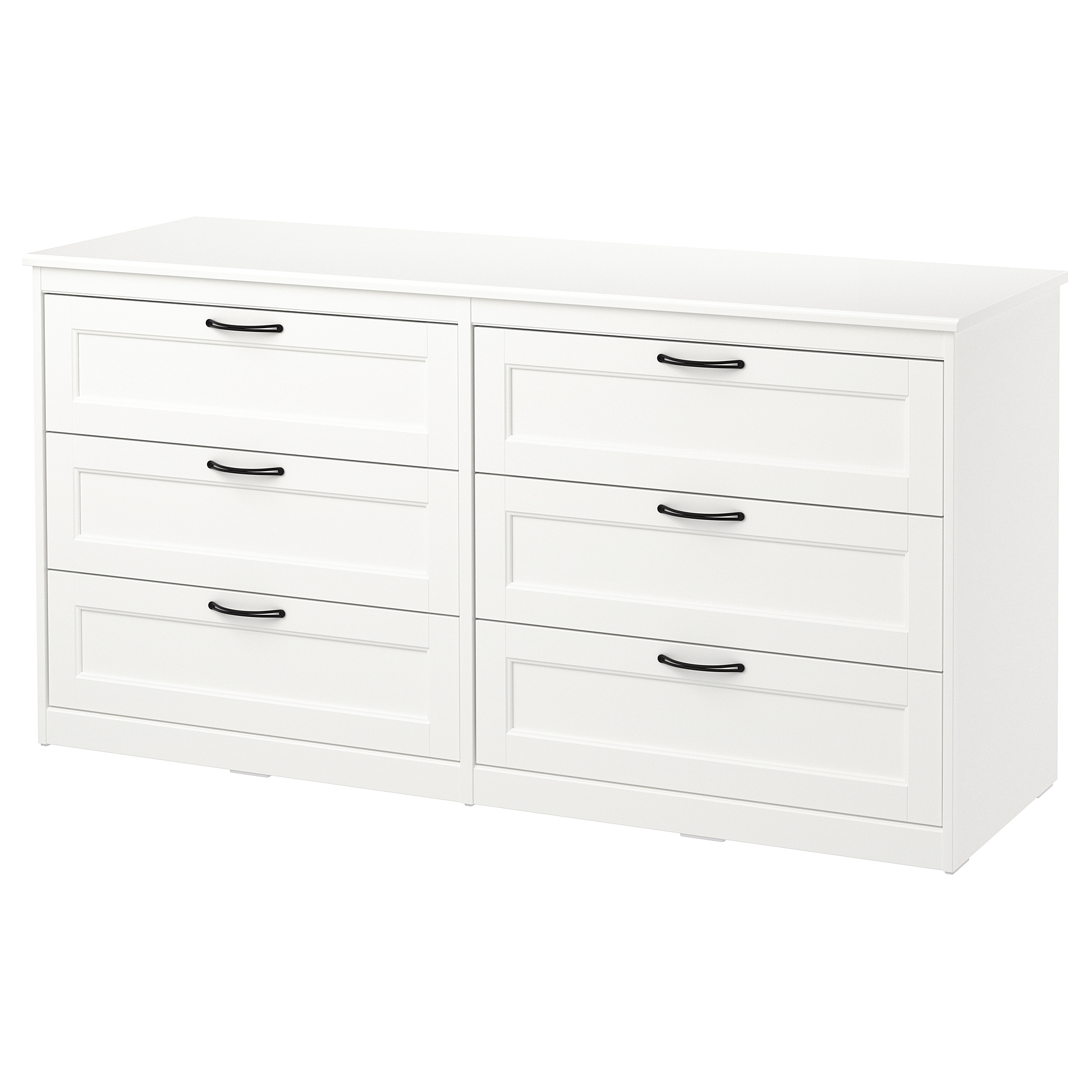 SONGESAND chest of 6 drawers