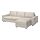 VIMLE - cover 3-seat sofa-bed w chaise lng, with wide armrests Gunnared/beige | IKEA Taiwan Online - PE801646_S1