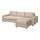 VIMLE - cover 3-seat sofa-bed w chaise lng, with wide armrests/Hallarp beige | IKEA Taiwan Online - PE801649_S1