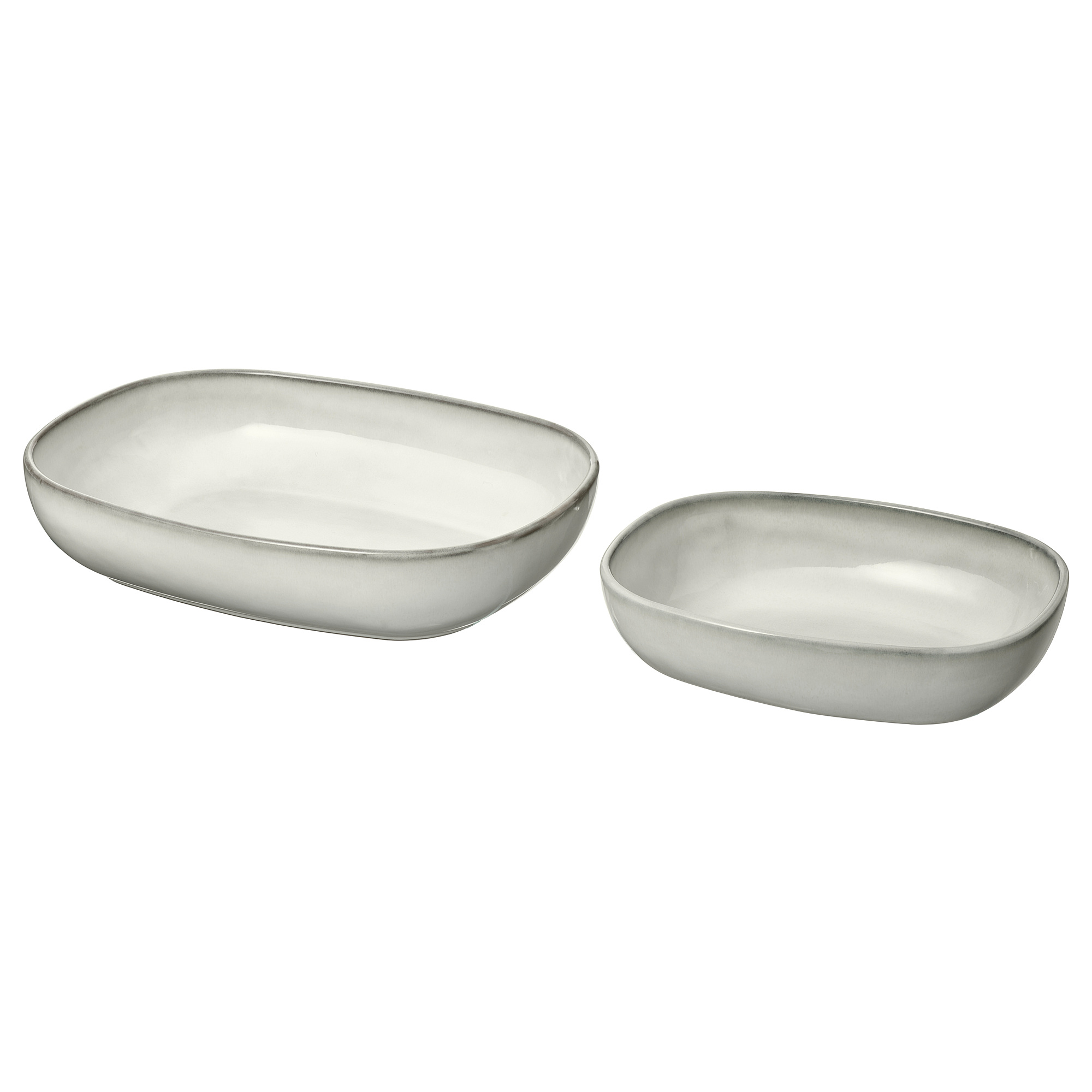 GLADELIG oven dish, set of 2