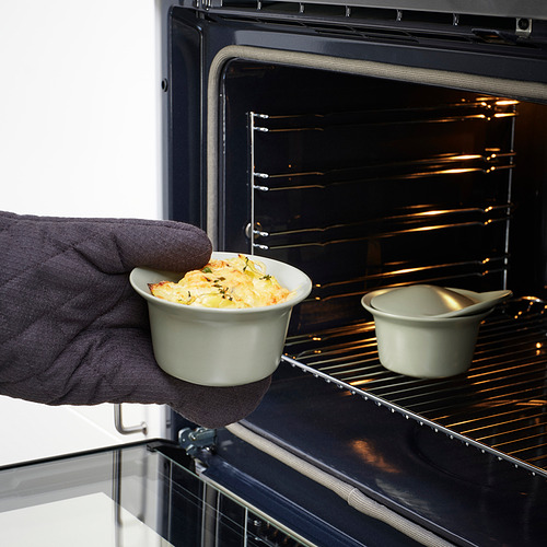 FÄRGKLAR oven/serving dish with lid