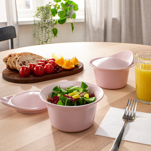 FÄRGKLAR oven/serving dish with lid