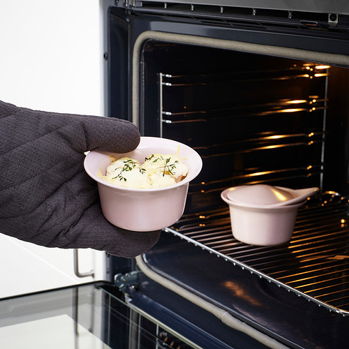 FÄRGKLAR oven/serving dish with lid