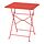 SUNDSÖ - 桌子, 亮紅色 戶外用, 65x65 公分 | IKEA 線上購物 - PE952171_S1