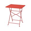 SUNDSÖ - 桌子, 亮紅色 戶外用, 65x65 公分 | IKEA 線上購物 - PE952171_S2 
