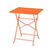 SUNDSÖ - 桌子, 亮橙色 戶外用, 65x65 公分 | IKEA 線上購物 - PE952173_S2 