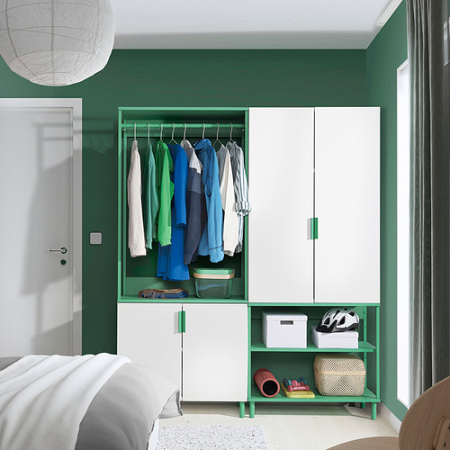 PLATSA wardrobe with 4 doors