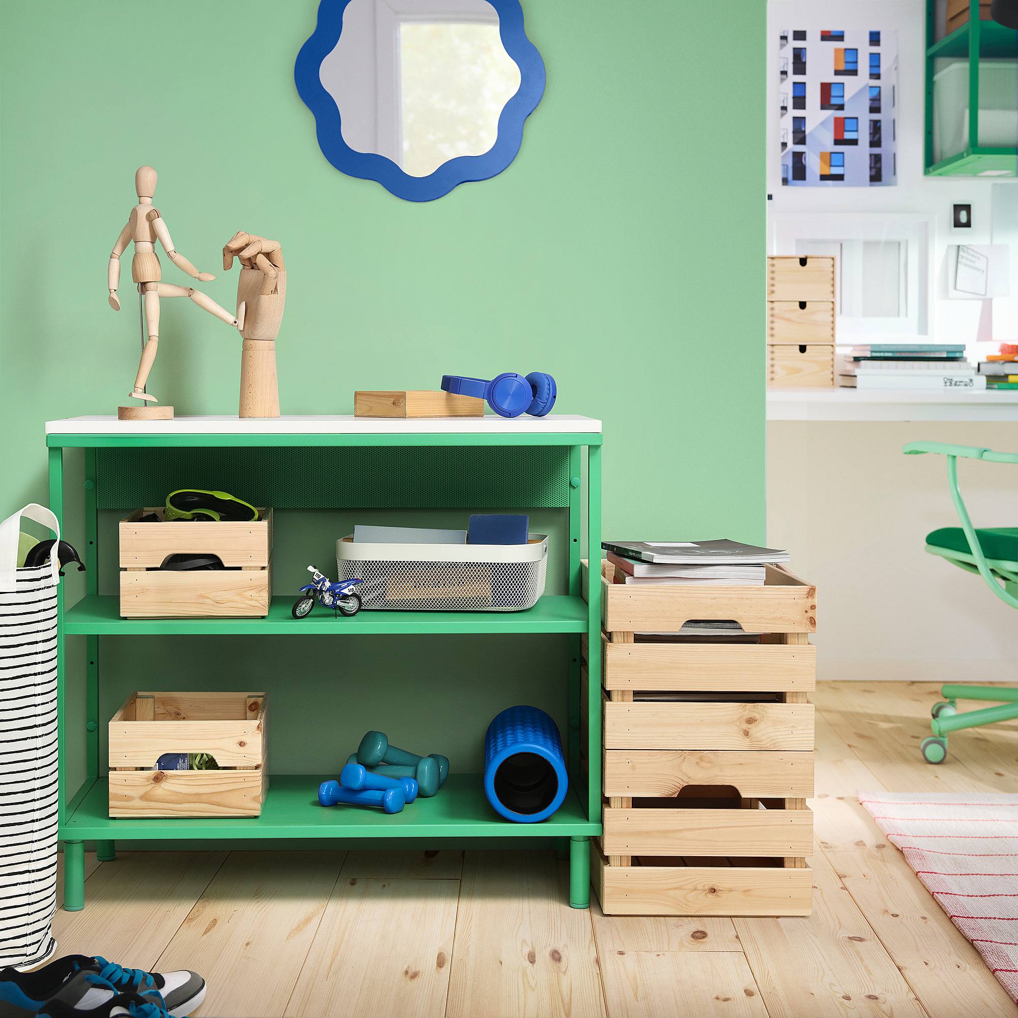 PLATSA open shelving unit