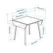 IKEA PS 2012 drop-leaf table