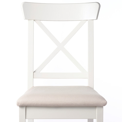 INGOLF - 餐椅, 白色/Hallarp 米色 | IKEA 線上購物 - PE846134_S4