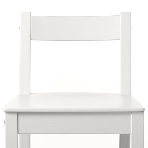 NORDVIKEN bar stool with backrest