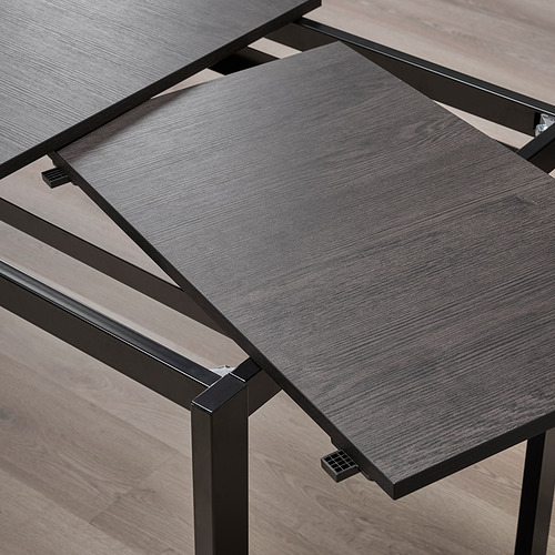 VANGSTA - 延伸桌, 黑色/深棕色 | IKEA 線上購物 - PE846197_S4