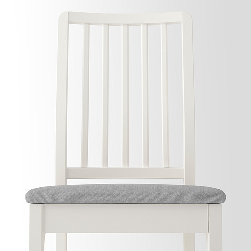 EKEDALEN - 餐椅, 白色/Orrsta 淺灰色 | IKEA 線上購物 - PE846216_S4