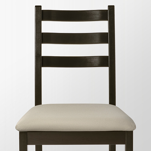 LERHAMN - 餐椅, 黑棕色/Vittaryd 米色 | IKEA 線上購物 - PE846220_S4