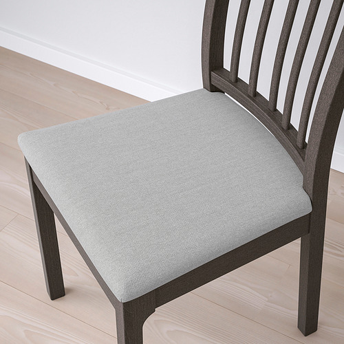EKEDALEN/EKEDALEN - table and 6 chairs, dark brown dark brown/Orrsta light grey | IKEA Taiwan Online - PE846227_S4