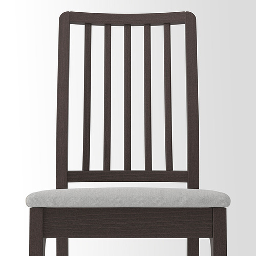 EKEDALEN/EKEDALEN - table and 6 chairs, dark brown dark brown/Orrsta light grey | IKEA Taiwan Online - PE846228_S4