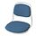 ÖRFJÄLL - 椅座, 白色/Vissle 深藍色, 49x55x43 公分 | IKEA 線上購物 - PE885413_S1