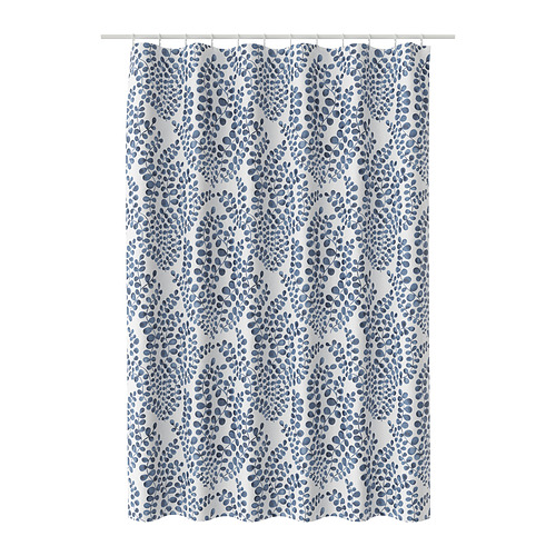 LÖJTNANT - 浴簾，藍色，180x200 公分 | IKEA 線上購物 - PE991061_S4