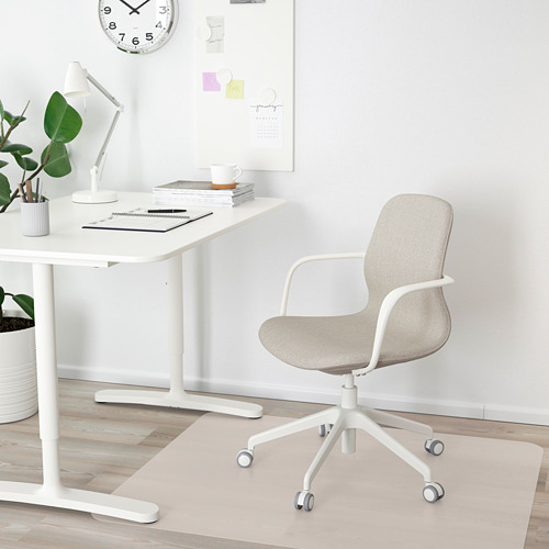 LÅNGFJÄLL office chair with armrests