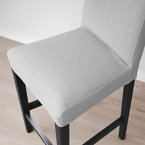 BERGMUND bar stool with backrest