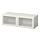 BESTÅ - shelf unit with glass doors, Sindvik white | IKEA Taiwan Online - PE537341_S1