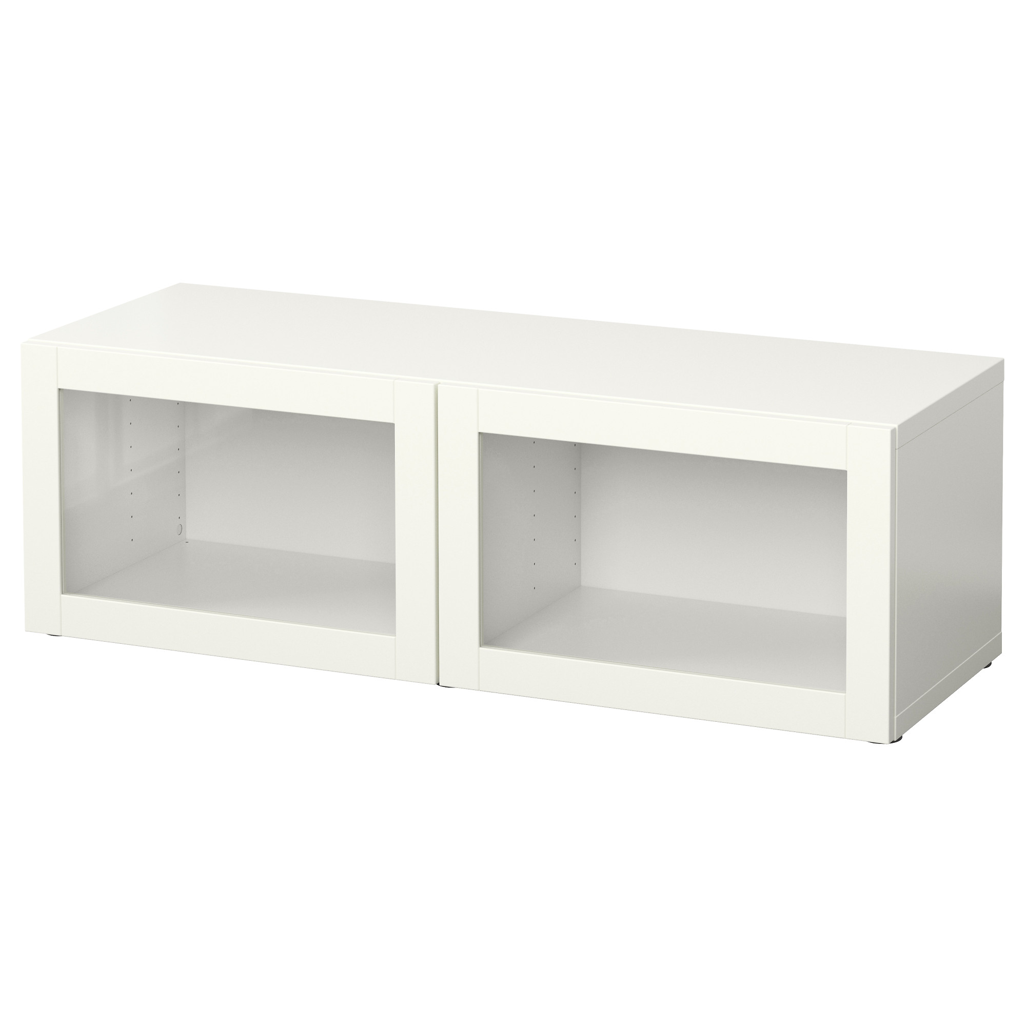 BESTÅ shelf unit with glass doors