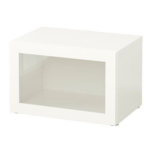 BESTÅ shelf unit with glass door