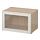 BESTÅ - shelf unit with glass door, white stained oak effect/Glassvik white/clear glass | IKEA Taiwan Online - PE537377_S1