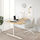 BEKANT - corner desk left, white stained oak veneer/white | IKEA Taiwan Online - PE722212_S1