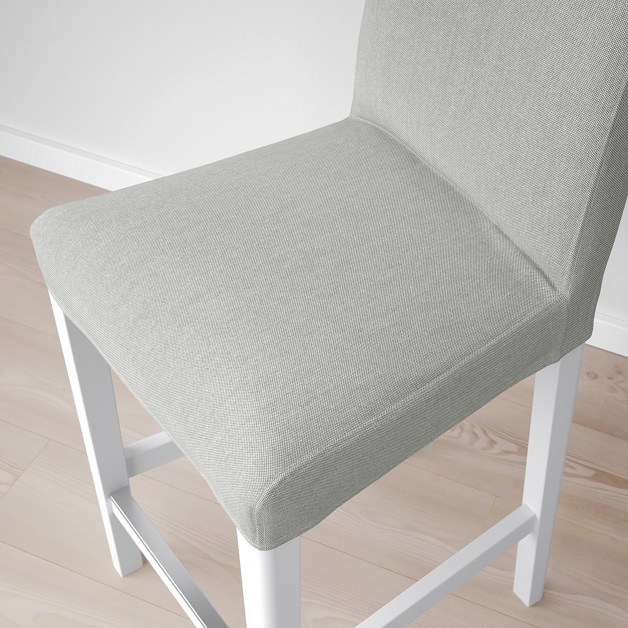 BERGMUND bar stool with backrest