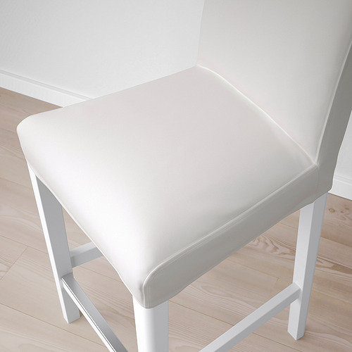 BERGMUND bar stool with backrest